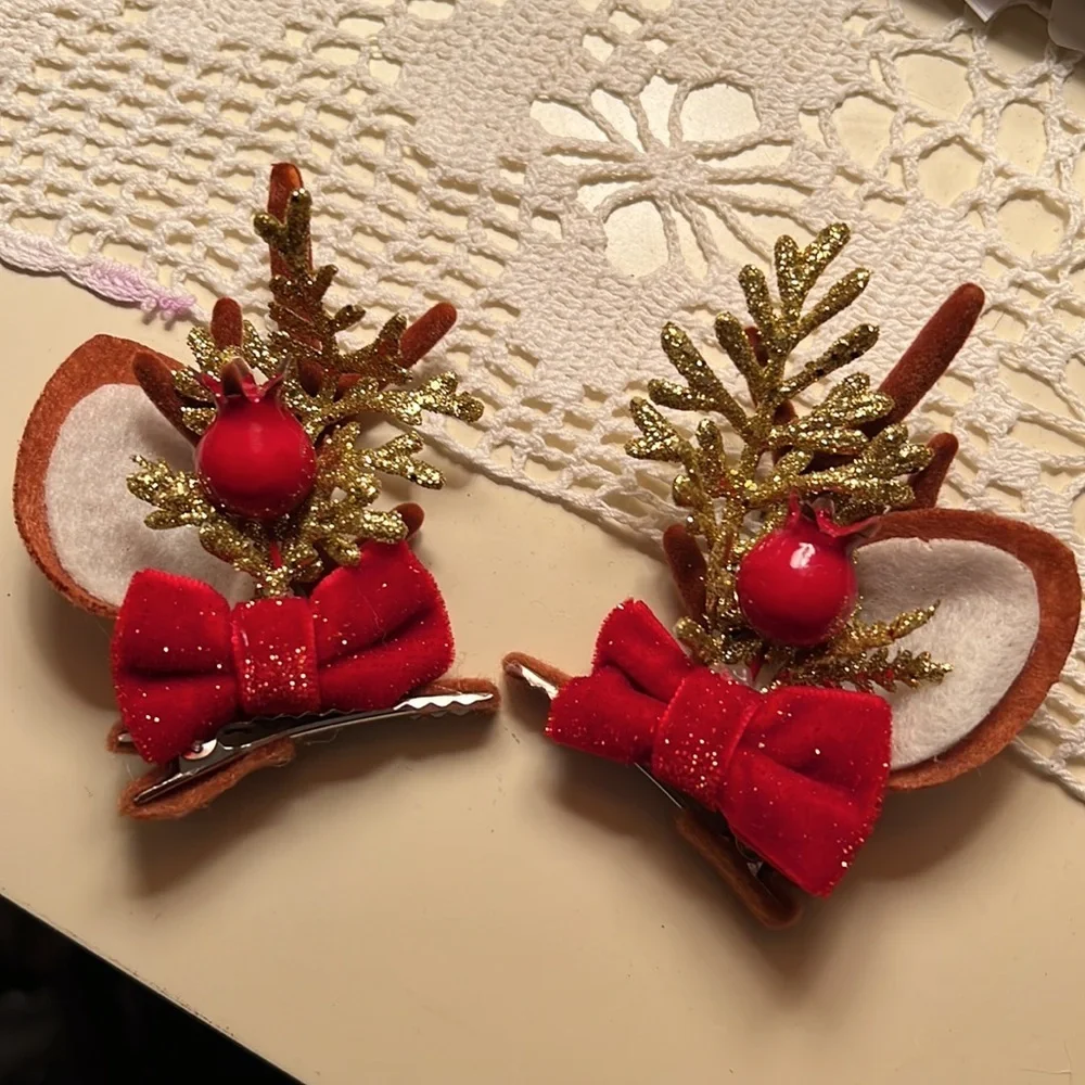 Holiday Hair Clips